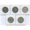 Image 2 : 1910 - 1929 Fifty Cents - Lot of 5