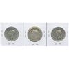 Image 2 : 1947 Fifty Cents - Lot of 3 Varieties