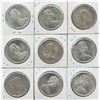 Image 2 : Canada Silver Dollars - Lot of 9