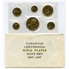 Image 2 : 1967 Royal Canadian Mint Gold Plated Mint Set
