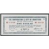Image 1 : City of Brantford $1 Relief Certificate