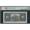 Image 2 : Bank of Canada $10, 1937 - Changeover