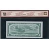 Image 2 : Bank of Canada $1, 1954 - Devil's Face
