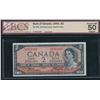 Image 1 : Bank of Canada $2, 1954 - Devil's Face
