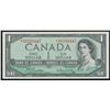 Image 1 : Bank of Canada $1, 1954. *S/O Replacement