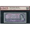 Image 1 : Bank of Canada $10, 1954