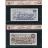 Image 2 : Bank of Canada $10, 1971 & Bank of Canada $100, 1975