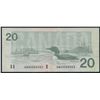 Image 2 : Bank of Canada $20, 1991 - Misplaced OSD