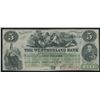 Image 1 : Westmorland Bank of New Brunswick $5, 1861