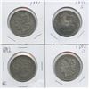 Image 1 : 1891 - 1892 United States of America Silver Dollars - Lot of 4