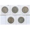 Image 1 : 1886 - 1899 United States of America Silver Dollars - Lot of 5