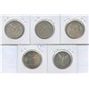 Image 2 : 1886 - 1899 United States of America Silver Dollars - Lot of 5