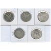 Image 2 : 1899 - 1902 United States of America Silver Dollars - Lot of 5