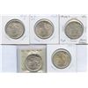 Image 1 : 1923 - 1925 United States of America Peace Silver Dollars - Lot of 5