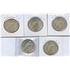 Image 2 : 1923 - 1926 United Sates of America Peace Silver Dollars - Lot of 5