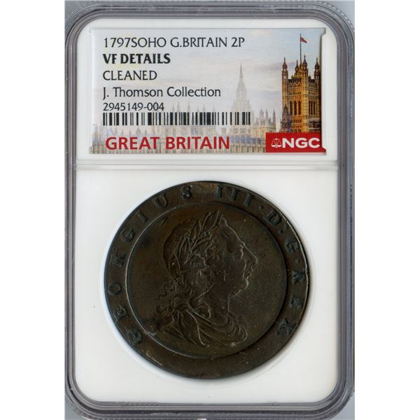 1797 Great Britain 2 Pence