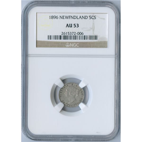 1896 Newfoundland Five Cents