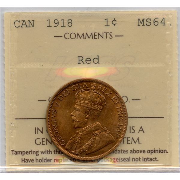 1918 One Cent