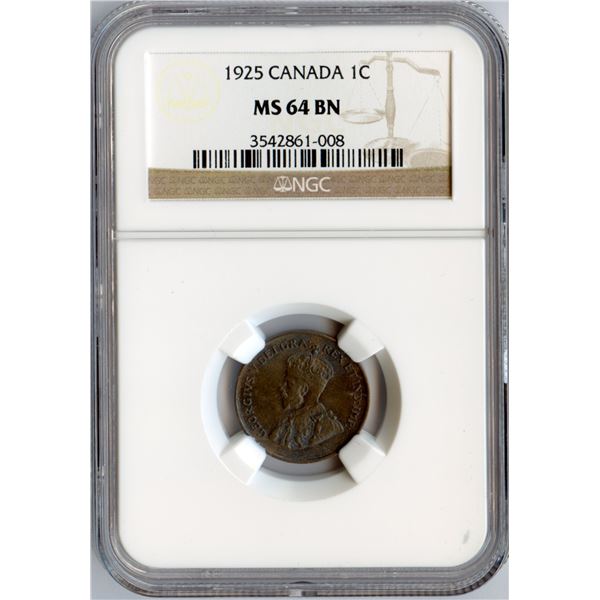 1925 One Cent - Key Date