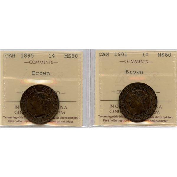Victoria Large Cent - ICCS Group of 2
