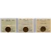 Image 1 : George V Small Cent - ICCS Group of 3