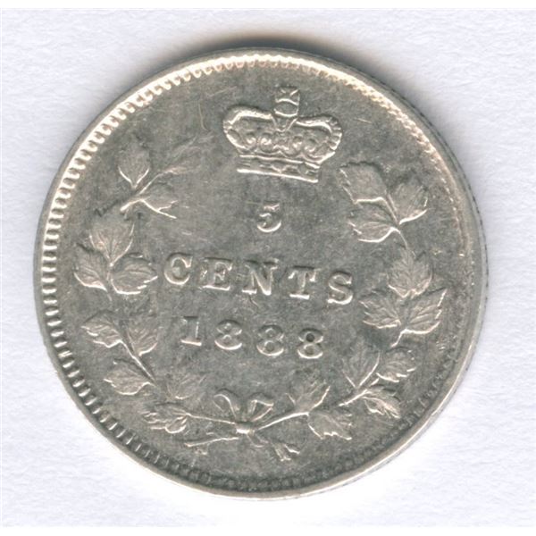 1888 Five Cents