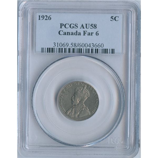 1926 Five Cents - Far 6