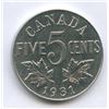 1931 Five Cents