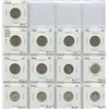 Five & Ten Cents - Lot of 13 Coins