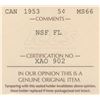 Image 3 : 1953 Five Cents - NSF Far Leaf