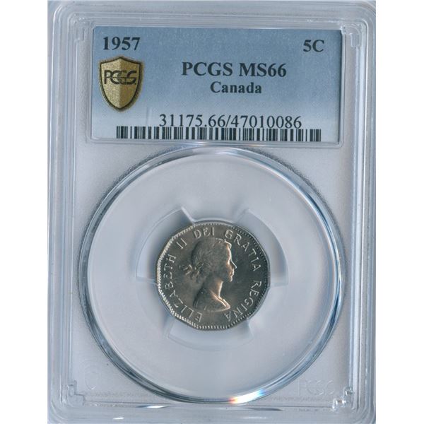 1957 Five Cents - Top Pop