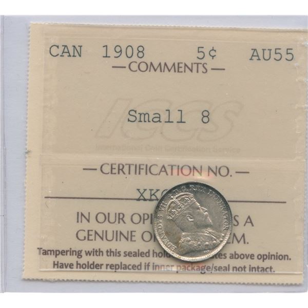 1908 Five Cents
