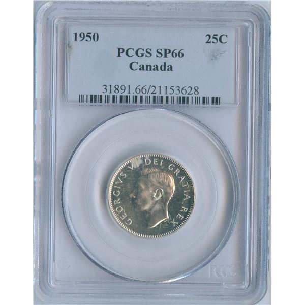 1950 Twenty-Five Cents - Specimen