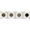 Image 1 : 1872H - 1901 Twenty-Five Cents Group - Lot of 4