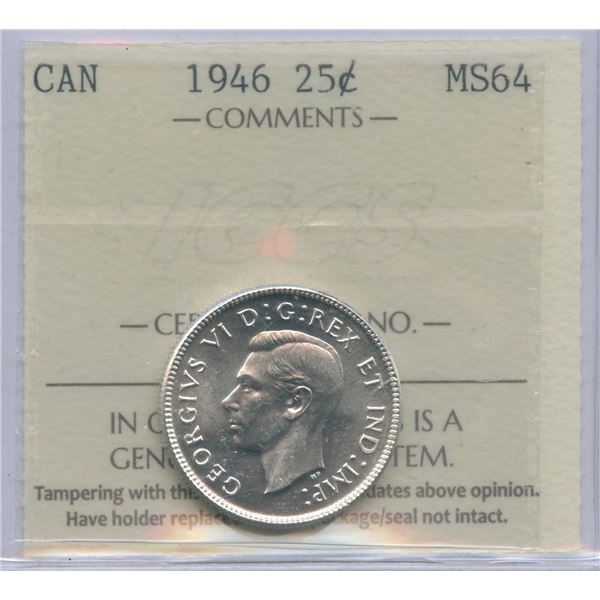 1946 Twenty-Five Cents