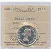 Image 1 : 1953 Twenty-Five Cents - Small Date