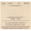 Image 3 : 1938 Silver Dollar - ICCS MS62