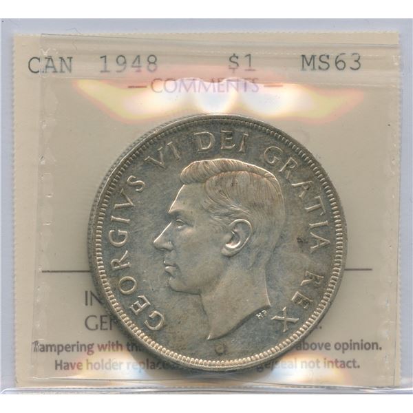 1948 Silver Dollar - Key Date