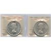 Image 1 : 1953 Silver Dollars - ICCS Graded Lot of 2