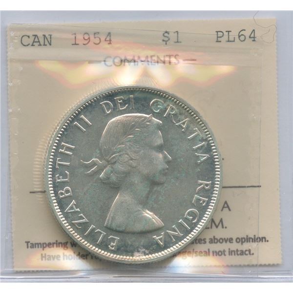 1954 Silver Dollar - Proof Like