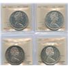 Image 1 : 1965 Silver Dollars - ICCS Graded Lot of 4 Proof Like's