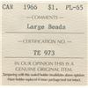 Image 3 : 1966 Silver Dollar - Large Beads