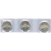 Image 2 : 1965 Canada Silver Dollars - ICCS Graded Set of 5