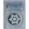 Image 1 : 2010 Blue Crystal Snowflake $20