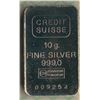 Image 2 : Vintage Credit Suisse 10g .999 Silver Bar