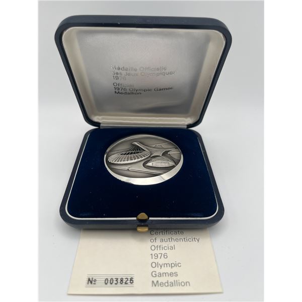 Official 1976 Olympic Games Medallion