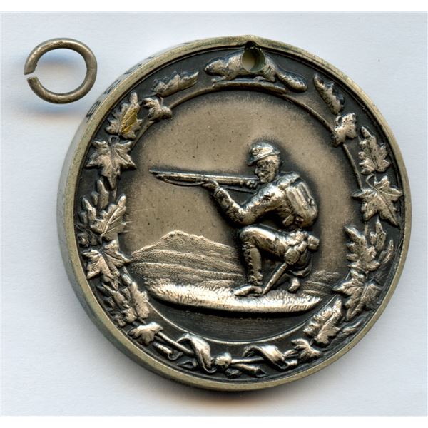 Ontario Medal - Ler 1601 Ontario Rifle Association with edge inscription M.J.M Watson 1938.