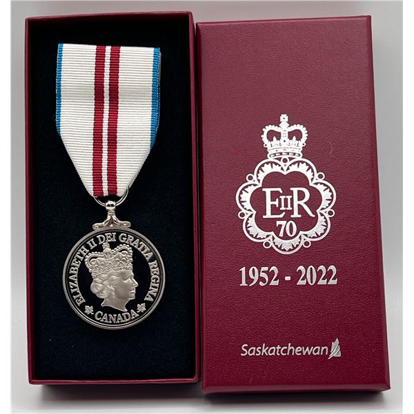 The Queen Elizabeth II Platinum Jubilee Medal (Saskatchewan)