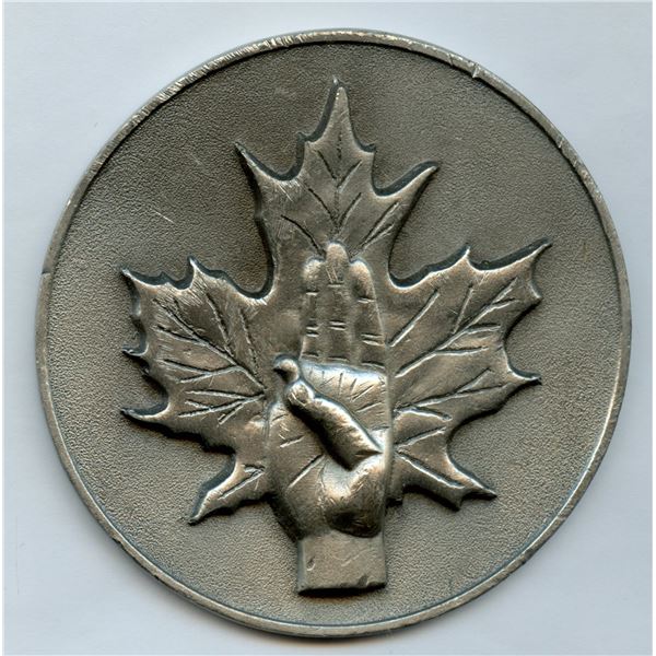 Canadian Boy Scout Table Medal - Unissued