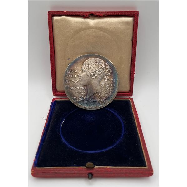 Queen Victoria Silver Medal 1837-1897 Diamond Jubilee Medal